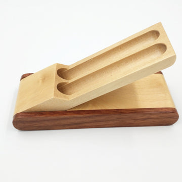 Ensemble de trois stylos en bois
